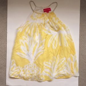LILLY PULITZER SLEEVELESS BLOUSE
